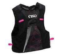 TSL Outdoor - Finisher 5 L + Flasks - Sac à dos trail Black / Pink - M