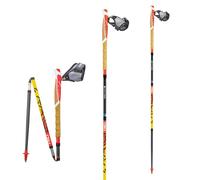 TSL Bâtons de trail Trail C4 Cork Cross Fire Sht 125 cm Orange