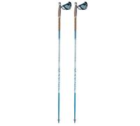 TSL Outdoor – Bâtons de trail Trail A4 Cork Cross – Alu 4 brins – Azur – 130 cm
