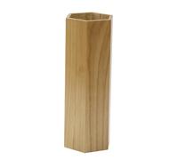 TSLVTA Porte-Parapluie en Bois, Multifonction, Robuste, Seau de Rangement pour Parapluie Domestique, Bureau Intérieur, Bois, Classique