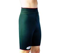 TSM 88 3191 Bandage de Sport Short Long Couvrant Hanches et Cuisses pour Coureur Cycliste Noir Taille M
