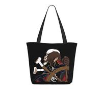 TSMARMFIS Space Al%Bator Pirate Harlock Captain Sac Shopping Femme - Grand Cabas Réutilisable, Tote Bag Décontracté Pour Courses, Voyage, Plage Et Quotidien, Cadeau Fans De Manga Et Dessin Animé