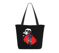 TSMARMFIS Space Al%Bator Pirate Harlock Captain Sac Shopping Femme - Grand Cabas Réutilisable, Tote Bag Décontracté Pour Courses, Voyage, Plage Et Quotidien, Cadeau Fans De Manga Et Dessin Animé