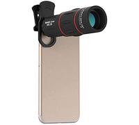 TSMBIKE Monoculaire, Universel Externe HD Photo Photographie Mise au Point réglable Intelligent 18X téléphone Portable téléobjectif tête de télescope Bon