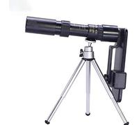TSMBIKE Télescope à Zoom Extensible de Poche Portable 10-30X25, télescope en métal, monoculaire HD Portable pour l'observation des Oiseaux, la Chasse, Le Camping