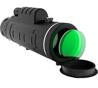 TSMBIKE Télescope monoculaire, monoculaire Compact HD Haute Puissance 40x60 pour Adultes et Enfants, Lunette étanche avec Support pour Smartphone, trépied de téléphone et Prisme