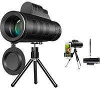 TSMBIKE Télescopes monoculaires 40 x 60 à Prisme Haute Puissance HD pour l'observation des Oiseaux, la Faune, Les Voyages, Les Concerts, Les Jeux de Sport, Cadeaux pour Adultes a