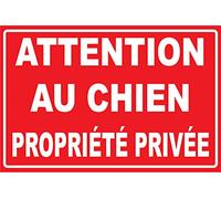 tsme Attention au Chien propriété privée