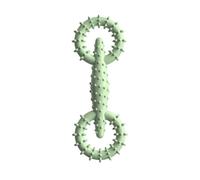 TSMORY 1. Jouet à mâcher en caoutchouc robuste pour masticateurs agressifs interactifs des dents et de l'esprit Jouet de dentition pour animal domestique