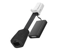 TSMORY Adaptateur de charge 10 broches pour caméra de tableau de bord de voiture, variateur automatique, cordon USB court, adaptateur résistant à la chaleur