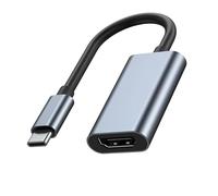 TSMORY Adaptateur portable USB C vers HDTV prenant en charge la résolution 4K60Hz/4K30Hz Construction en aluminium pour smartphones, tablettes, ordinateurs portables USB C vers processeur HDTV