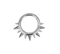 TSMORY Anneaux de nez tendance incrustés de diamants - Accessoire confortable pour un usage quotidien et des occasions spéciales comme les fêtes ou les rassemblements - Anneaux de nez robustes, taille