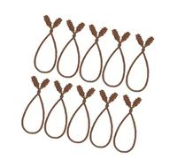 TSMORY Attache torsadée flexible sécurisée pour rampe d'escalier et fil de polyester pour plantes, facile à installer et durabilité des plantes, bande de liaison facile à installer