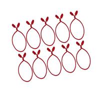 TSMORY Attache torsadée flexible sécurisée pour rampe d'escalier et fil de polyester pour plantes, facile à installer et durabilité des plantes, bande de liaison facile à installer