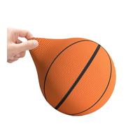 TSMORY Ballon de basket silencieux en mousse avec housse en tissu réduisant le bruit, intérieur silencieux pour entraînement à la maison