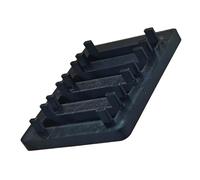 TSMORY Base de plate-forme de minage portable à 4 fentes pour supports de 7,1 cm, organisation efficace des cartes, cadre d'exploitation en plein air
