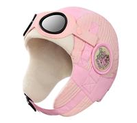 TSMORY Bonnet d'hiver chaud avec sécurité d'oreille pour les tâches en plein air par temps froid, rose clair, XS-XL