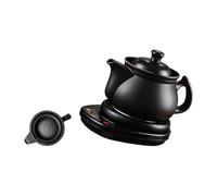 TSMORY Bouilloire électrique traditionnelle chinoise à frire - Bouilloire à décoction - Bouilloire domestique - Pot d'ébullition - Récipient de grande capacité