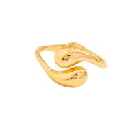 TSMORY Bracelet manchette moderne punk en métal avec bras géométrique large bijoux texture alliage cadeau pour femmes et filles