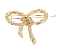 TSMORY Broche moderne torsadée en forme de nœud - Accessoire de robe tendance pour un usage quotidien, rendez-vous galant, fête, As shown in the figure, Métal