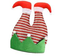 TSMORY Chapeau de fête de Noël, chapeau de sapin de Noël/Père Noël, chapeau pour chants de famille, portraits de famille, échange de cadeaux, festival, décoration de vacances, chapeau de célébrations