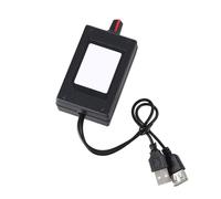 TSMORY Contrôleur de vitesse de ventilateur manuel USB 5 V-30 V 3 A pour ventilateur de refroidissement de bureau réglable avec boutons connecteurs moteur PWM Control