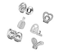 TSMORY Crocs de dents creux tendance Hip Hop en cuivre - Accessoire de dents pour cosplay - Convient pour les festivals et les célébrations à porter rapidement, A, Comme décrit, Comme décrit.