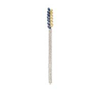TSMORY Élégante broche en forme de gerbe de blé ornée de pierres étincelantes pour femmes et filles, As shown in the figure, Métal