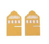 TSMORY Ensemble de plateaux délicats en acrylique pour fête de l'Aïd, collations, fruits, biscuits, présentation, décoration en acrylique