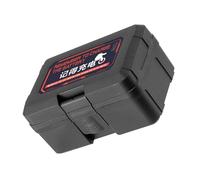 TSMORY Étui de rangement antichoc pour batterie d'appareil photo avec compartiments sécurisés pour les voyages en plein air, Noir , C, Beauté de masse