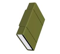 TSMORY Étui de rangement pour disques durs 3,5" - Antistatique et résistant aux chocs - Convertisseurs de disques durs externes portables