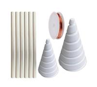 TSMORY Fibonaccis Gabarit d'enroulement de bobine pour électrolyture jardinage fil de cuivre Gabarit pour jardinage culture de plantes et légumes