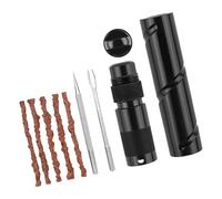 TSMORY Kit de réparation de pneus de vélo sans chambre à air - Outil d'entretien - Bandes en caoutchouc pour vélo de route et de montagne - Outil portable pour réparation de pneus de vélo