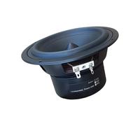 TSMORY Le haut-parleur Woofer Studio de 13,2 cm améliore la construction en caoutchouc métallique et une manipulation puissante pour des basses nettes Hifi Bass Driver