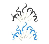 TSMORY Lot de 14 décorations uniques pour plantes de différentes tailles - Monstres marins - Tentacules - Pour l'extérieur et l'intérieur - Ornements uniques