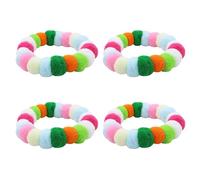 TSMORY Lot de 4 colliers respirants pour animaux de compagnie - Idéal pour les grands chiens