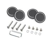 TSMORY Lot de 4 roulettes pivotantes de rechange très résistantes et silencieuses pour valises, Modèle 67, Beauté de masse