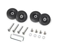 TSMORY Lot de 4 roulettes pivotantes de rechange très résistantes et silencieuses pour valises, Modèle 70, Beauté de masse