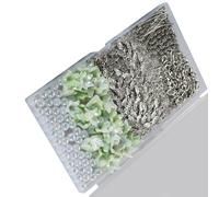 TSMORY Lot de 50 porte-clés décoratifs en forme d'anges et de perles - Accessoire pour sacs et clés