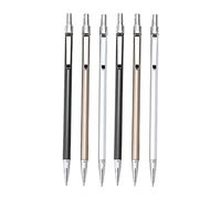 TSMORY Lot de 6 porte-mines de charpentier en métal 0,5 pour dessin automatique pour enfants et adultes