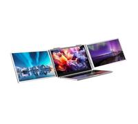 TSMORY Moniteur portable USB CREATE 14" avec support rotatif 1080p pour ordinateur portable, bureau, jeu, voyage, observation portable avec étui