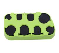 TSMORY Organiseur de monnaie portable pour voiture, porte-monnaie, camion, accessoires, trieur pour voitures, portefeuille, distributeur de poche, Vert, One Size