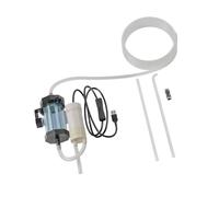 TSMORY Outil de nettoyage USB pour gravier avec siphon, nettoyeur efficace pour changer rapidement l'eau des aquariums, nettoyeur de siphon