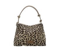 TSMORY Sac à bandoulière de grande capacité avec imprimé léopards, sac à main tendance sous les aisselles, sacoche décontractée pour les essentiels quotidiens, kaki, As shown in the figure
