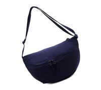 TSMORY Sac à bandoulière en nylon pour femme, léger et pratique, avec sangle réglable pour les trajets quotidiens, bleu, As shown in the figure