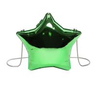 TSMORY Sac de soirée en acrylique pour femme - Sac à bandoulière en forme d'étoile - Sac à main de soirée pour fête, Vert, As shown in the figure