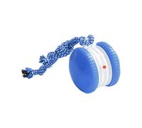 TSMORY Sphère participative rechargeable pour chien pour intérieur Perform Rope Appendage Rythme Transducteur de mouvement Jouet pour animal domestique Jouet corde Plan Jouet