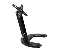 TSMORY Support de moniteur robuste et rigide pour étagère de bureau, support plat pour PC, support réglable pour économiser de l'espace