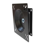 TSMORY Support mural en métal pour écrans plats de 10 à 30 pouces avec fonction de rotation à 360 °, économie d'espace de bureau, facile à installer