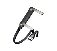 TSMORY Support pliable avec câble de charge rapide avec support de téléphone réglable pour une alimentation efficace et un divertissement double fonction cordon d'alimentation